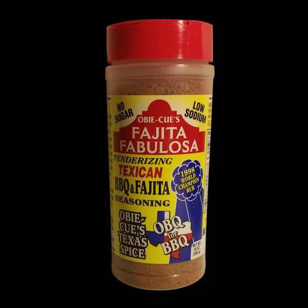 Obie Cue's Texas Soul Taco Chili Enchilada Seasoning Tex-Mex No