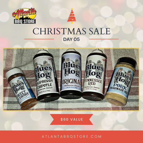 12 Days of Christmas: Day 5- Blues Hog BBQ Pack