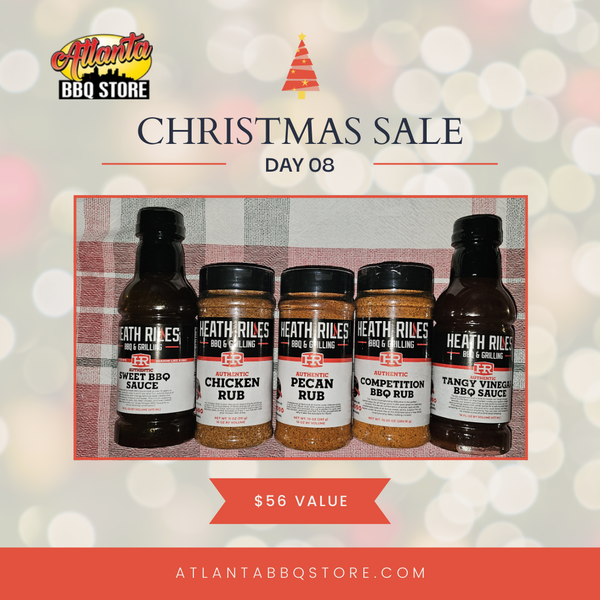 12 Days of Christmas- DAY 8: Heath Riles BBQ Pack