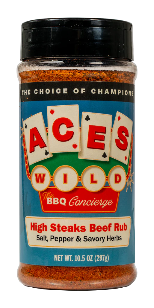 Aces Wild High Steaks Beef Rub