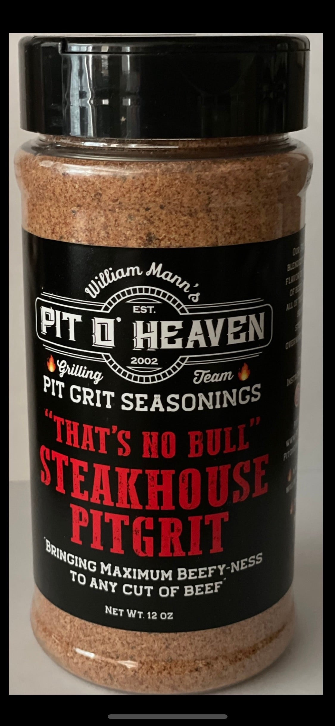 Pit O' Heaven Steakhouse Pit Grit – Atlanta BBQ Store